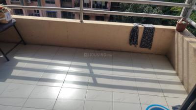 Balcony Image of 550 Sq.ft 1 BHK Apartment / Flat for rent in Wadhwani Sai Nisarg Park Phase 1, Pimple Saudagar Pune for Rs. 25000