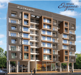 Image of 741 Sq.ft 2 BHK Apartment / Flat for sale in Kulswamini, Kalyan West, Kalyan for Rs. 8900000
