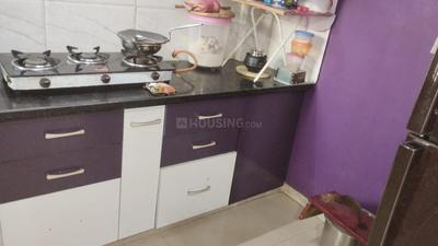 Kitchen Image of 1200 Sq.ft 3 BHK Apartment / Flat for rent in Atladara Vadodara for Rs. 14500