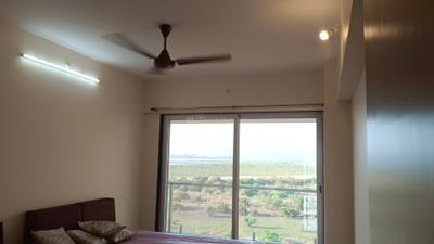 Bedroom Image of 1700 Sq.ft 3 BHK Apartment / Flat for rent in Shreenathji Delta Riviera, Ulwe Navi Mumbai for Rs. 80000