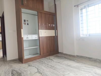 Bedroom Image of 1150 Sq.ft 2 BHK Independent House for rent in Thanisandra Bengaluru for Rs. 25000