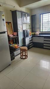 Kitchen Image of 980 Sq.ft 1 BHK Apartment / Flat for rent in Supreme Estia, Baner Pune for Rs. 37500