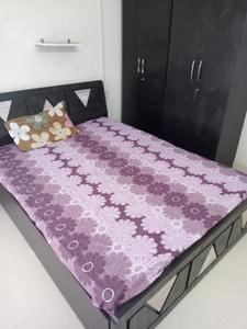 Bedroom Image of 1200 Sq.ft 3 BHK Apartment / Flat for rent in United Marvels, Viman Nagar Pune for Rs. 55000