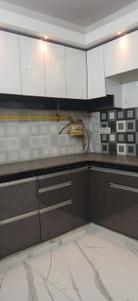 Kitchen Image of 1250 Sq.ft 3 BHK Apartment / Flat for sale in Shalimar Garden Ghaziabad for Rs. 5800000