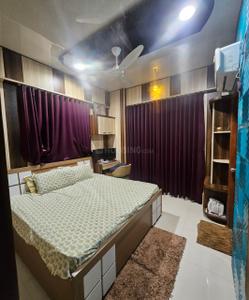 Bedroom Image of 1450 Sq.ft 3 BHK Apartment / Flat for sale in Serenity Sky, Bopal Ahmedabad for Rs. 7800000