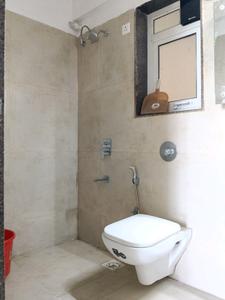Common Bathroom Image of 750 Sq.ft 2 BHK Apartment / Flat for rent in Puraniks City Reserva Phase 1 by Puraniks Builders Pvt. Ltd, Kasarvadavali Thane for Rs. 26000