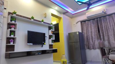 Living Room Image of 669 Sq.ft 1.5 BHK Apartment / Flat for rent in Hiland Willows, New Town Kolkata for Rs. 25000