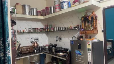 Kitchen Image of 650 Sq.ft 1 BHK Independent House for sale in Amrapali Modern Township, Rau Indore for Rs. 2400000