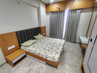 Bedroom Image of 1252 Sq.ft 2 BHK Apartment / Flat for rent in Keshvam Skycity, Koba Gandhinagar for Rs. 25000