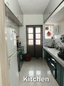 Kitchen Image of 1250 Sq.ft 2 BHK Apartment / Flat for rent in Goodwill Enclave Apartment, Kalyani Nagar Pune for Rs. 48000