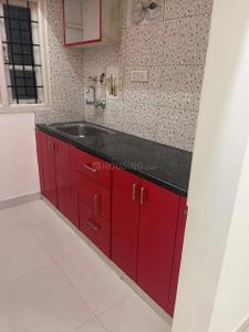 Kitchen Image of 650 Sq.ft 2 BHK Independent House for rent in Kaval Bairasandra Bengaluru for Rs. 17000