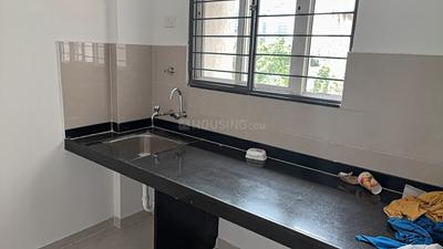 Kitchen Image of 680 Sq.ft 1 BHK Apartment / Flat for rent in Zen Elite, Kharadi Pune for Rs. 24000