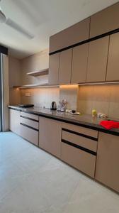 Kitchen Image of 866 Sq.ft 1 BHK Apartment / Flat for rent in Old Palasia Indore for Rs. 27000