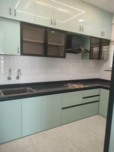 Kitchen Image of 1400 Sq.ft 3 BHK Apartment / Flat for rent in Aparna Zenon, Puppalaguda Hyderabad for Rs. 65000