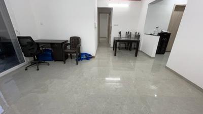 Living Room Image of 1280 Sq.ft 3 BHK Apartment / Flat for rent in Zen Elite, Kharadi Pune for Rs. 60000