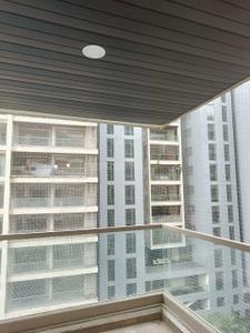 Balcony Image of 1400 Sq.ft 2 BHK Apartment / Flat for rent in Manglam Radiance, Durgapura Jaipur for Rs. 65000