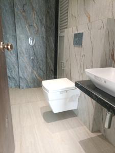 Common Bathroom Image of 1550 Sq.ft 3 BHK Apartment / Flat for sale in Satyam Trinity Towers, Kharghar Navi Mumbai for Rs. 15000000