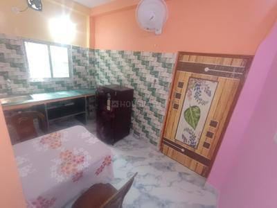 Kitchen Image of 400 Sq.ft 1 BHK Independent House for rent in Teghoria Kolkata for Rs. 10000