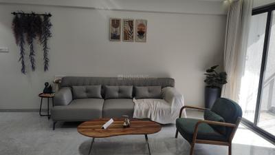 Living Room Image of 1860 Sq.ft 3 BHK Apartment / Flat for sale in Laxmipati Euphoria, Palanpur Surat for Rs. 8200000