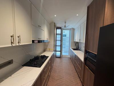 Kitchen Image of 2400 Sq.ft 3 BHK Apartment / Flat for rent in Conscient Elevate, Sector 59 Gurgaon for Rs. 180000