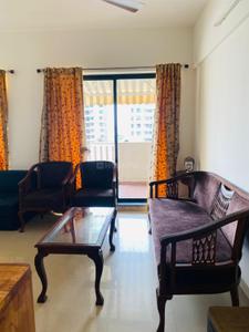 Hall Image of 800 Sq.ft 3 BHK Apartment / Flat for rent in Bramha Skycity, Dhanori Pune for Rs. 32000