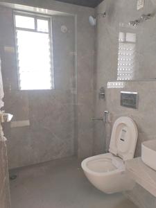 Bedroom Two Image of 1800 Sq.ft 3 BHK Apartment / Flat for rent in Kopar Khairane Navi Mumbai for Rs. 92000