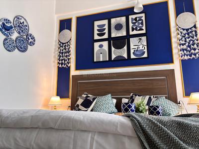 Bedroom Image of 435 Sq.ft Studio Studio for rent in Paramount Pine And Oak Studio, Surajpur Greater Noida for Rs. 15000