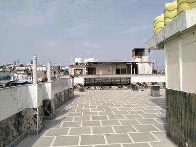 Terrace Image of 380 Sq.ft 1 RK Builder Floor for rent in Baljit Nagar New Delhi for Rs. 16000