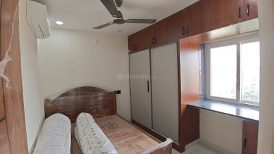 Bedroom Image of 750 Sq.ft 1 BHK Apartment / Flat for rent in Kondapur Hyderabad for Rs. 28000