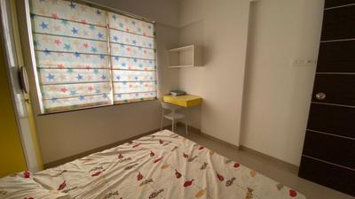 Bedroom Image of 800 Sq.ft 2 BHK Apartment / Flat for sale in Kumar Palmcrest A5, Kondhwa Budruk Pune for Rs. 5500000