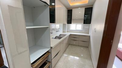 Kitchen Image of 1120 Sq.ft 3 BHK Apartment / Flat for sale in Keshupura Jaipur for Rs. 6600000