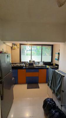 Kitchen Image of 450 Sq.ft 1 BHK Apartment / Flat for rent in Pali Hill Mumbai for Rs. 75000