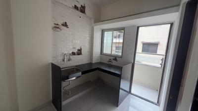 Kitchen Image of 500 Sq.ft 1 BHK Apartment / Flat for sale in Pimple Gurav Pune for Rs. 3200000