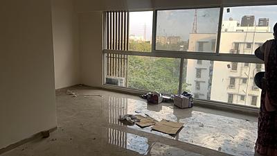 Living Room Image of 650 Sq.ft 1 BHK Apartment / Flat for rent in Concrete Sai Swayam, Chembur Mumbai for Rs. 60000