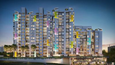 Image of 1050 Sq.ft 2 BHK Apartment / Flat for sale in Karma Rejoice, Undri, Pune for Rs. 4800000