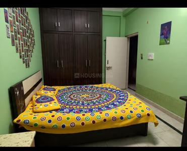 Bedroom Image of 1350 Sq.ft 3 BHK Independent House for rent in Indirapuram Ghaziabad for Rs. 30000