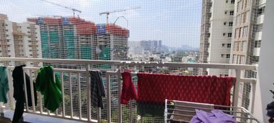 Balcony Image of 2625 Sq.ft 3 BHK Apartment / Flat for rent in Aparna Sarovar Grande, Gopanapalli Hyderabad for Rs. 60000