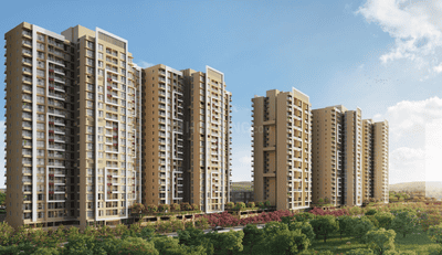 Image of 1096 Sq.ft 2 BHK Apartment / Flat for sale in Joyville Vyomora Phase 1, Maan, Pune for Rs. 8400000