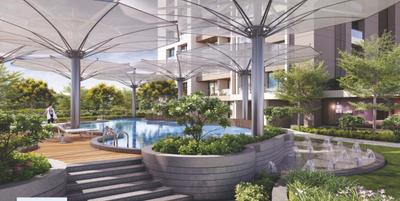 Balcony Image of 3258 Sq.ft 4 BHK Apartment / Flat for sale in Sangini Epitome, Bhatha Surat for Rs. 16300000