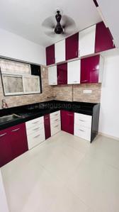 Kitchen Image of 650 Sq.ft 1 BHK Apartment / Flat for sale in Vijayalaxmi Laxmisatyam Residency, Dhanori Pune for Rs. 4700000