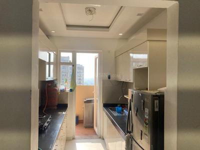 Kitchen Image of 1800 Sq.ft 3 BHK Apartment / Flat for rent in Vrindavan Yojana Lucknow for Rs. 50000