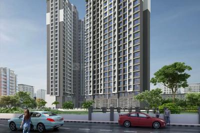 Image of 820 Sq.ft 2 BHK Apartment / Flat for sale in Sai Shrushti Shiv Sarovar Heritage, Shilphata, Thane for Rs. 6000000