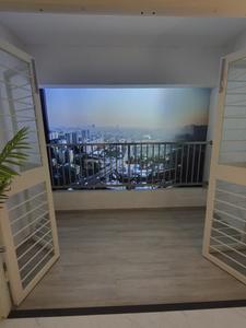 Balcony Image of 1088 Sq.ft 2 BHK Apartment / Flat for sale in Goel Ganga Asmi, Wakad Pune for Rs. 8800000