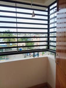 Balcony Image of 1450 Sq.ft 3 BHK Apartment / Flat for rent in Sri Residency, Rajarajeshwari Nagar Bengaluru for Rs. 38000