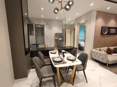 Hall Image of 530 Sq.ft 1 BHK Apartment / Flat for sale in Marine View, Borivali West Mumbai for Rs. 10700000