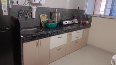 Kitchen Image of 658 Sq.ft 1 BHK Apartment / Flat for rent in Jagtap Dairy Pune for Rs. 17000