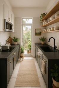 Kitchen Image of 450 Sq.ft 1 BHK Apartment / Flat for sale in Kohinoor Uptown Kalyan, Kalyan West Kalyan for Rs. 3200000