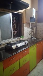 Kitchen Image of 700 Sq.ft 1 BHK Builder Floor for rent in Patuli Kolkata for Rs. 13000