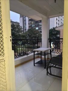 Balcony Image of 2025 Sq.ft 3 BHK Villa for sale in Prahlad Nagar Ahmedabad for Rs. 40000000