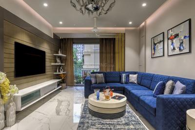 Hall Image of 1300 Sq.ft 3 BHK Apartment / Flat for sale in Khar West Mumbai for Rs. 70000000